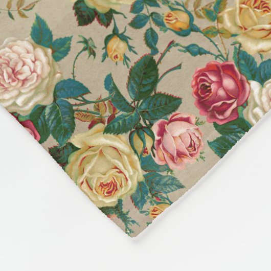 Blume Rose Bibel Verse Scripte Christliche Frauen Fleecedecke (Ecke)