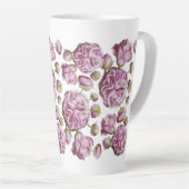 Blume Rose Camellia Milchtasse (Rechte Ecke)