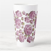 Blume Rose Camellia Milchtasse (Vorderseite)