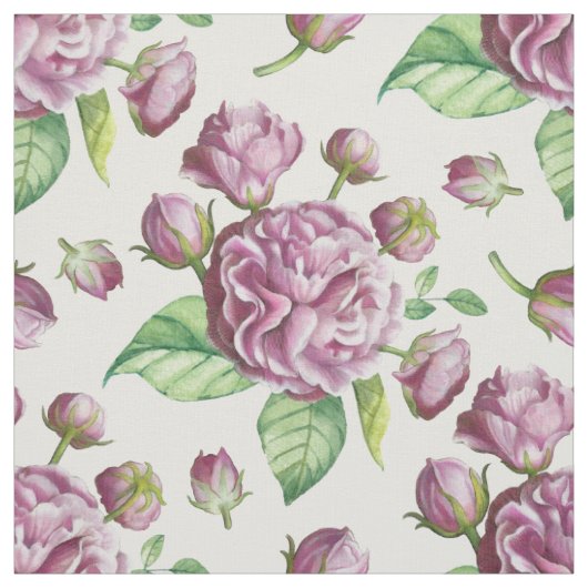 Blume Rose Camellia Stoff (Muster)
