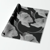 Blume Rose Darstellung Aquarellfarben nahtlose Sei Geschenkpapier (Ungerollt)