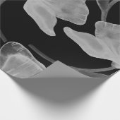 Blume Rose Darstellung Aquarellfarben nahtlose Sei Geschenkpapier (Ecke)