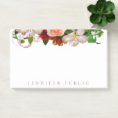 Blume Rose Florenz Elegante Moderne Wasserqualität Post-it Klebezettel (Büro)