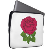 Blume Rose - lila Rose ! Laptop-Hülle Laptopschutzhülle (Vorne Rechts)