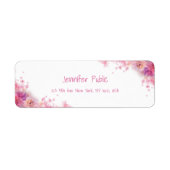 Blume Rose Moderne Handschrift (Vorne)