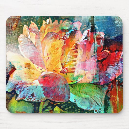 Blume Rose Mousepad (Vorne)