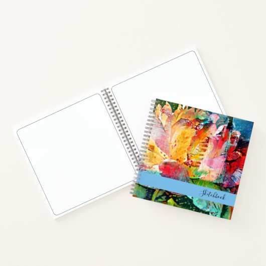 Blume Rose Notizblock (Innenseite)