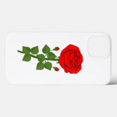BLUME ROSE - ROTE ROSEN ! Case-Mate iPhone HÜLLE (Rückseite (Horizontal))
