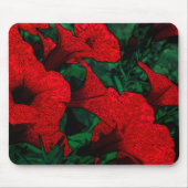 Blume: Rot Mousepad (Vorne)