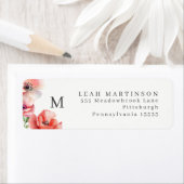 Blume Rot-Rosa-Mohnblüte (Insitu)