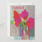 Blume Rot und Blau (Vorderseite)