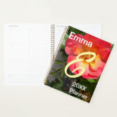 Blume Rot und Gelb Rose Planer (Anzeige)