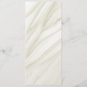 Blume Rot und Marine Hochzeit Menükarte (Rückseite)