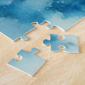 Blume Rot und Rot Puzzle (Seite)