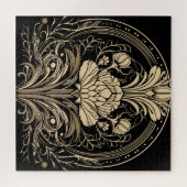 Blume Rot und Rot Puzzle (Horizontal)