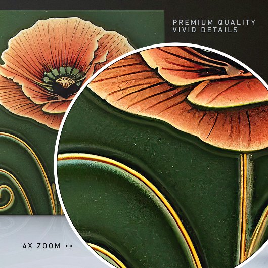 Blume Rote Mohn/Schlafzimmer Fliese