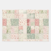 Blume Rotgelber Tulip Geburtstag Geschenkpapier Set (Vorderseite 3)