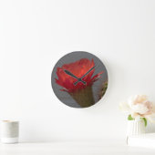 Blume Runde Wanduhr (Zuhause)