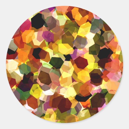 BLUME RUNDER AUFKLEBER (Vorderseite)