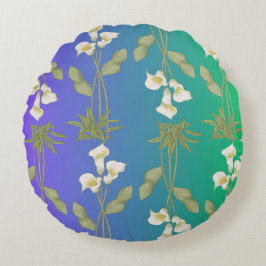 Blume Rundes Kissen