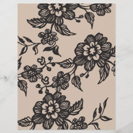 Blume | Rustikale DIY-Umschläge Liner Flyer