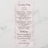 Blume Rustikales Dusty White Roses Flat Program Programm (Rückseite)