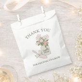 Blume Saatgut Lehrer Wertschätzung Geschenktütchen (Ausgeschnitten)