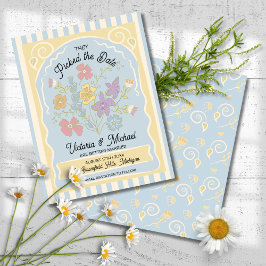 Blume Saatgut PackHand Save the Date gezogen