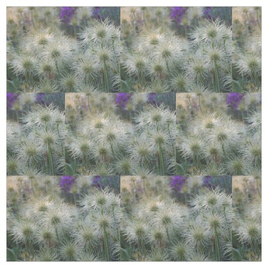 Blume-Saatköpfe aus Passhöhe Stoff (Muster)