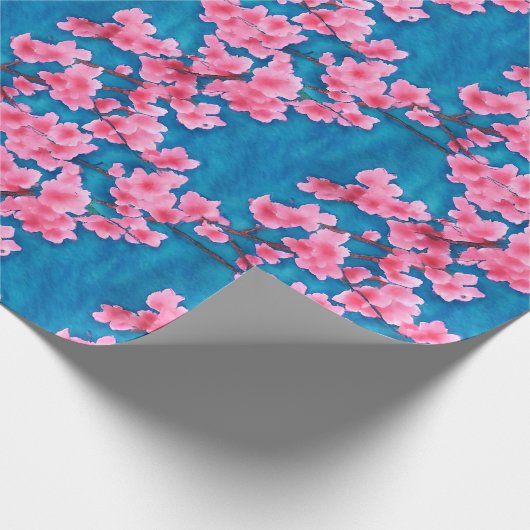 Blume Sakura Geschenkpapier (Ecke)