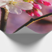 Blume Sakura im Garten Geschenkpapier (Ecke)