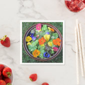 Blume Salad Paper Napkin Serviette (Beispiel)