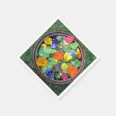 Blume Salad Paper Napkin Serviette (Ecke)
