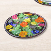 Blume Salad Party Untersetzer (Angewinkelt)