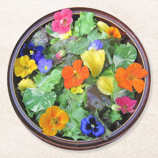 Blume Salad Party Untersetzer