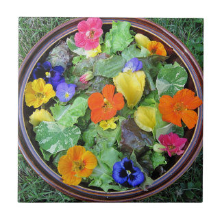 Blume Salat Tile Fliese