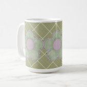Blume (Salbei) Kaffeetasse (Vorderseite Links)