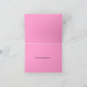 Blume Samen, glücklicher Frühling! Karte (Innenseite)