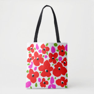 Blume-Sammlung benutzerdefinierter Mehrdruck-Gesam Tasche