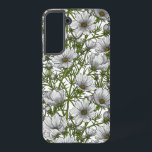 Blume Samsung Galaxy Hülle<br><div class="desc">Handgezeichnete Vektorgrafiken mit rosa Kosmos-Blume</div>