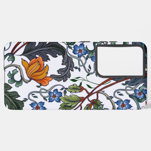 Blume Samsung Galaxy Hülle (Linke Seite)