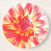 Blume Sandstein Untersetzer (Vorne)