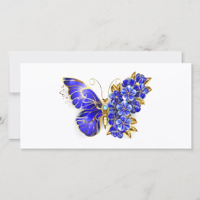 Blume Sapphire Butterfly (Vorderseite)