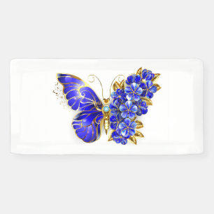 Blume Sapphire Butterfly Banner