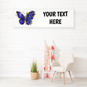 Blume Sapphire Butterfly Banner (Insitu)