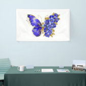 Blume Sapphire Butterfly Banner (Messeveranstaltung)