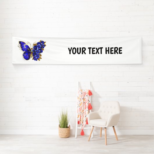 Blume Sapphire Butterfly Banner (Insitu)