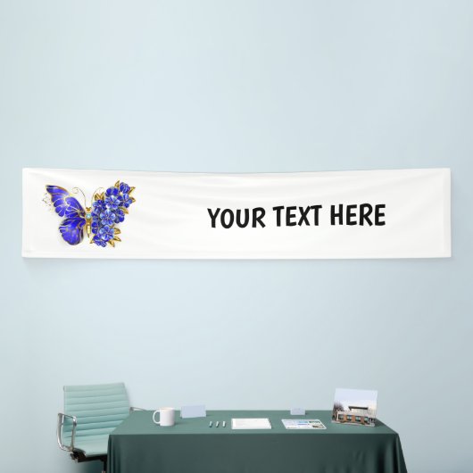 Blume Sapphire Butterfly Banner (Messeveranstaltung)