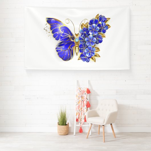 Blume Sapphire Butterfly Banner (Insitu)