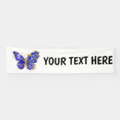 Blume Sapphire Butterfly Banner (Horizontal)